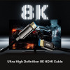 Unitek C11085GY01-50M optický kábel HDMI, 50 m, 8K @ 60 Hz