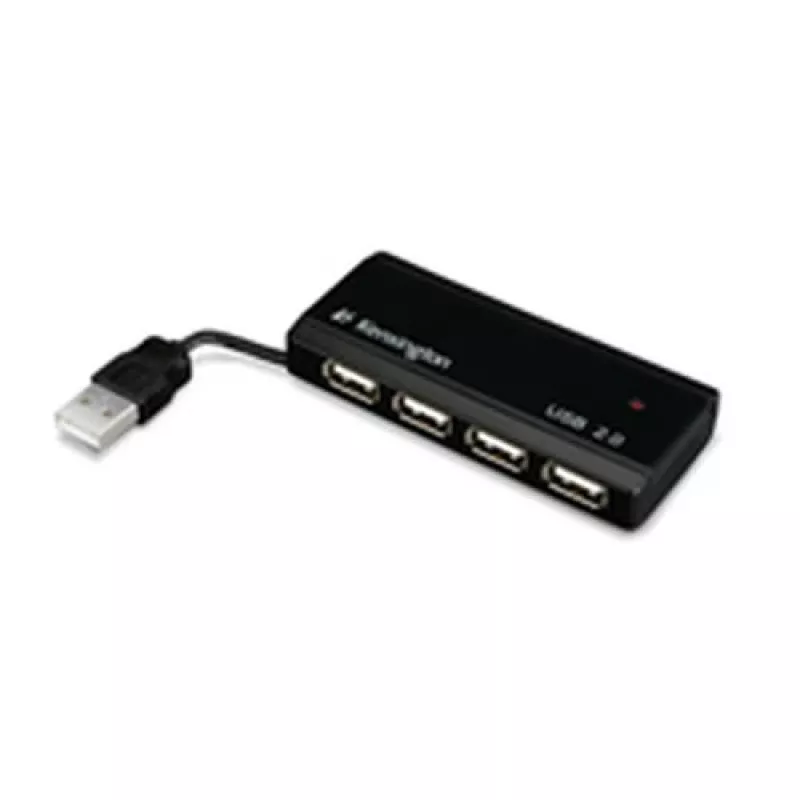 Kensington PocketHUB Mini rozbočovač USB 2.0, 4 porty (33399EU)