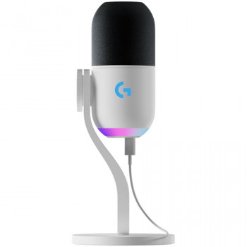Logitech G Yeti 2 mikrofón, biely
