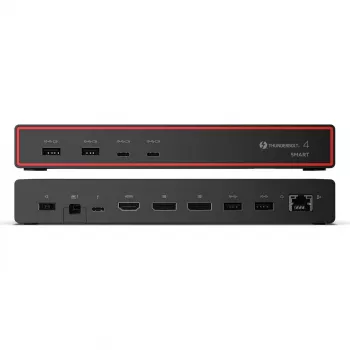 Lenovo ThinkPad Thunderbolt 4 Smart Dock 40BE0135DE dokovacia stanica, čierna, 100 W, 4K@60Hz