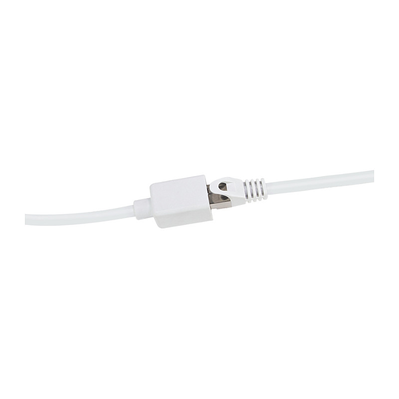 LogiLink CQX061S predĺženie prepojovacieho kábla Cat.6A Premium, 3 m, biele
