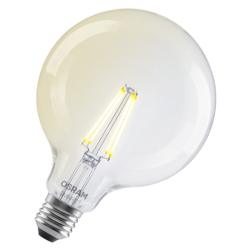 Osram SMART+ MATTER Filament Dimmable Classic Globe 827 inteligentná žiarovka s vláknom, E27, 6 W, teplá biela, Wi-Fi