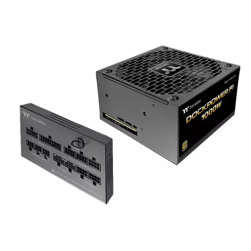 Thermaltake Dockpower FI 1000W zdroj, 80 PLUS Gold, modulárny, čierny