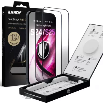 3mk DeepBlack Anti-Reflective Glass ochrana displeja pre Samsung Galaxy S24/S25