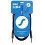 SSQ JMPJMP6 SS-1450 kábel jack mono – jack mono, 6 m, čierny