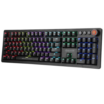 Marvo KG917 mechanická herná klávesnica, rozloženie US, RGB, spínače Jixian Blue, USB, čierna
