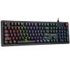 Marvo KG917 mechanická herná klávesnica, rozloženie US, RGB, spínače Jixian Blue, USB, čierna