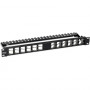 TRENDnet TC-KP24SA 24-portový šikmý prepojovací panel pre moduly Keystone, 1U