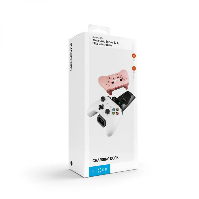 FIXED FIXXB-DCC-BK dokovacia stanica pre ovládače Xbox Series X/S, čierna