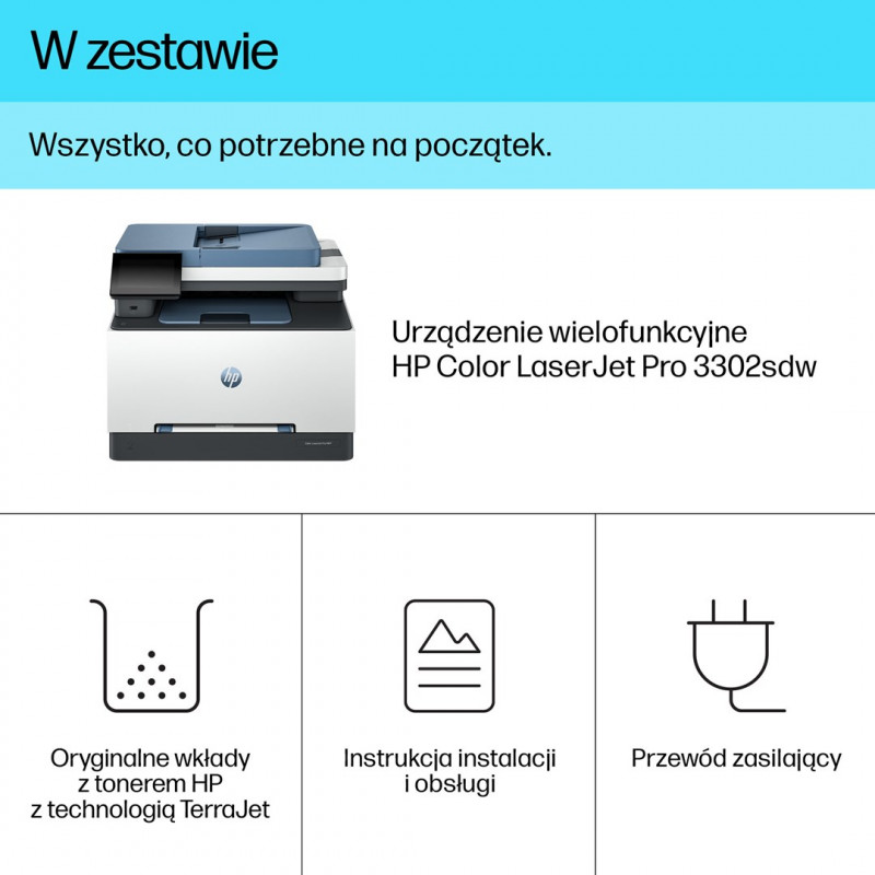 HP Color LaserJet Pro 3302sdw multifunkčná tlačiareň (499Q6F)
