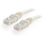 Lanberg PCU6-10CC-0025-R prepojovací kábel RJ45 Cat.6 U/UTP, 0,25 m, červený