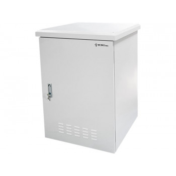 Alantec SZ-12U-600-600-01-S vonkajšia nástenná 19-palcová skriňa rack, 12U, 600x600, IP55, sivá
