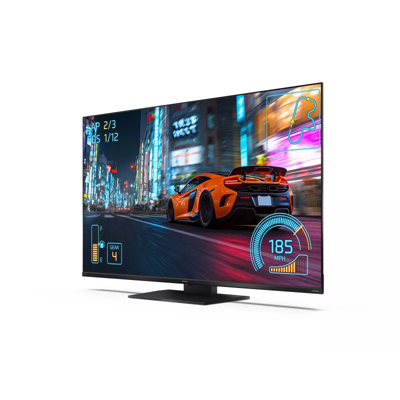 Sharp 55JR7265E televízor, 55 palcov (139 cm), 4K Ultra HD QLED, Google TV