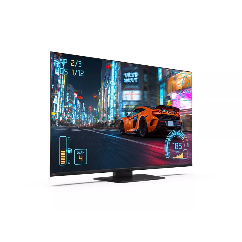Sharp 55JR7265E televízor, 55 palcov (139 cm), 4K Ultra HD QLED, Google TV
