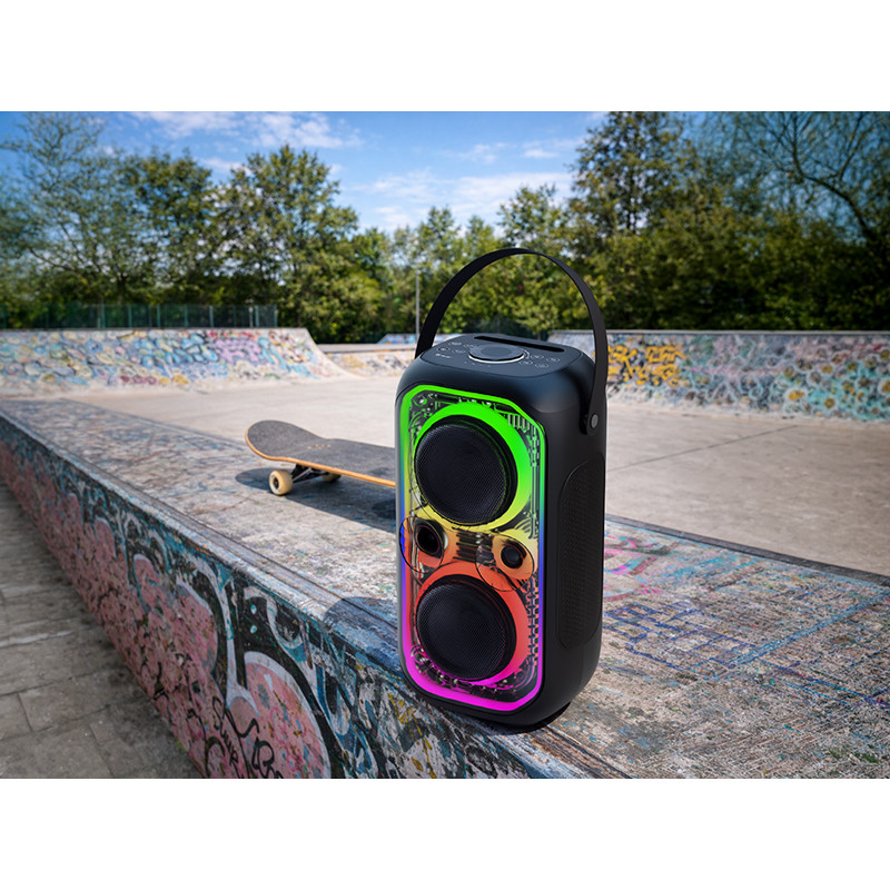 Tracer 47875 Poweraudio CRYSTAL 60 BT TWS prenosný reproduktor, 60 W