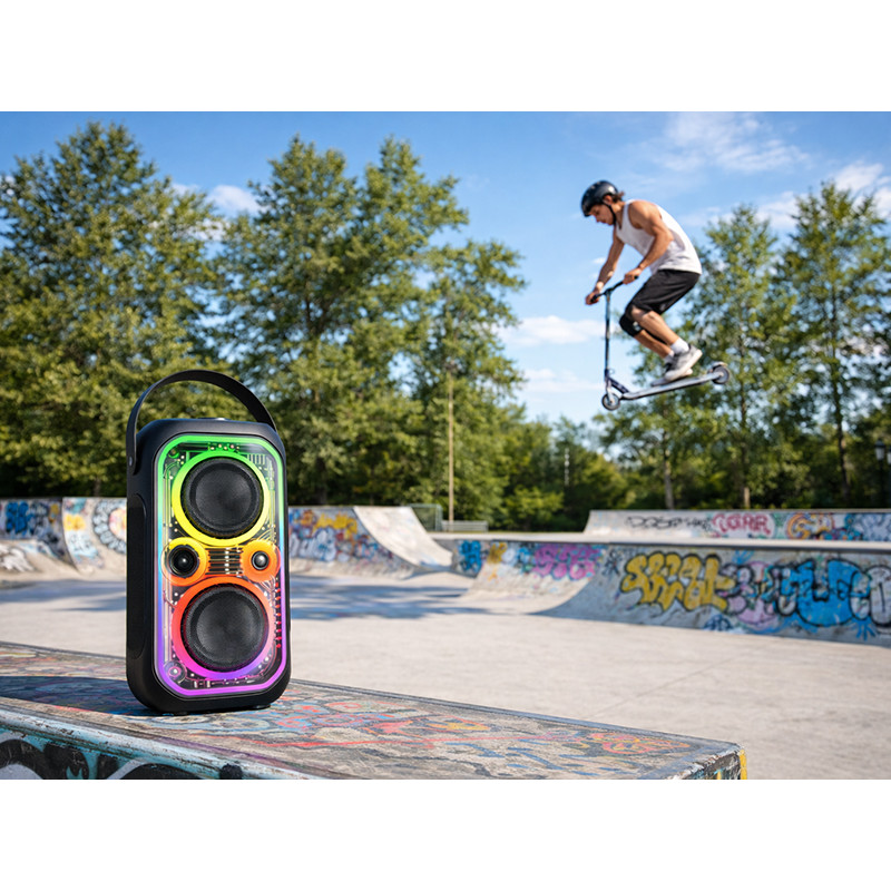 Tracer 47875 Poweraudio CRYSTAL 60 BT TWS prenosný reproduktor, 60 W