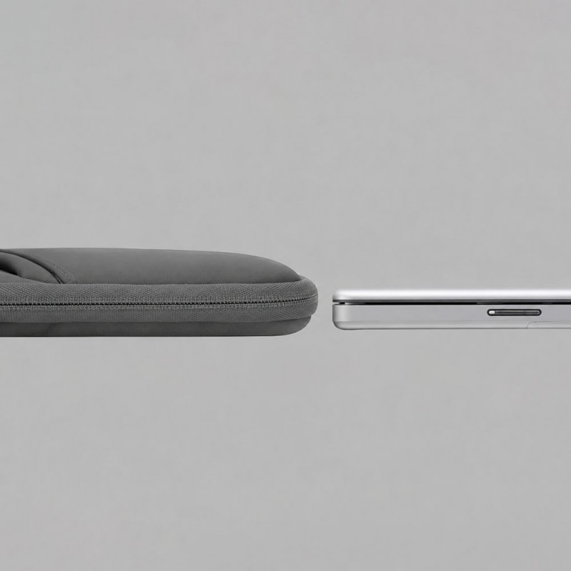 Wozinsky WNL-13G neoprénové puzdro na notebook 13-14 palcov, sivé