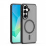 iLike Mag Matt puzdro pre Samsung Galaxy A16 4G / A16 5G / A17 4G / A17 5G s veľkým výrezom pre fotoaparát, čierne