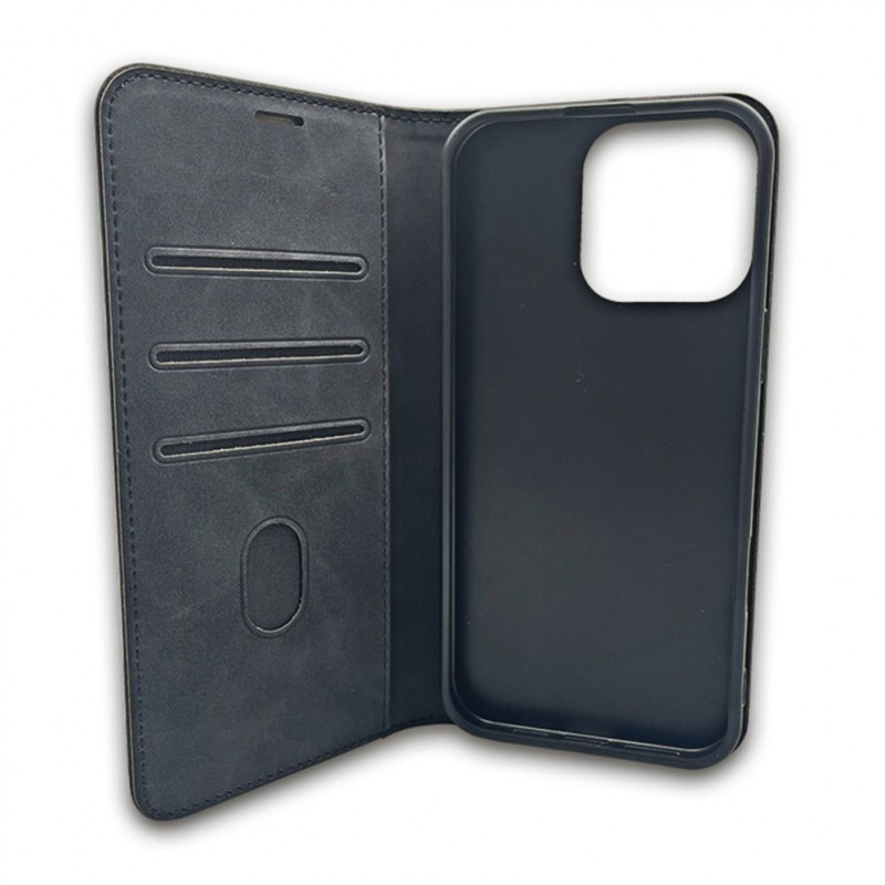 TFO Smart Suede puzdro pre iPhone 17 Pro Max 6,9 / iPhone 18 Pro Max 6,9, čierne