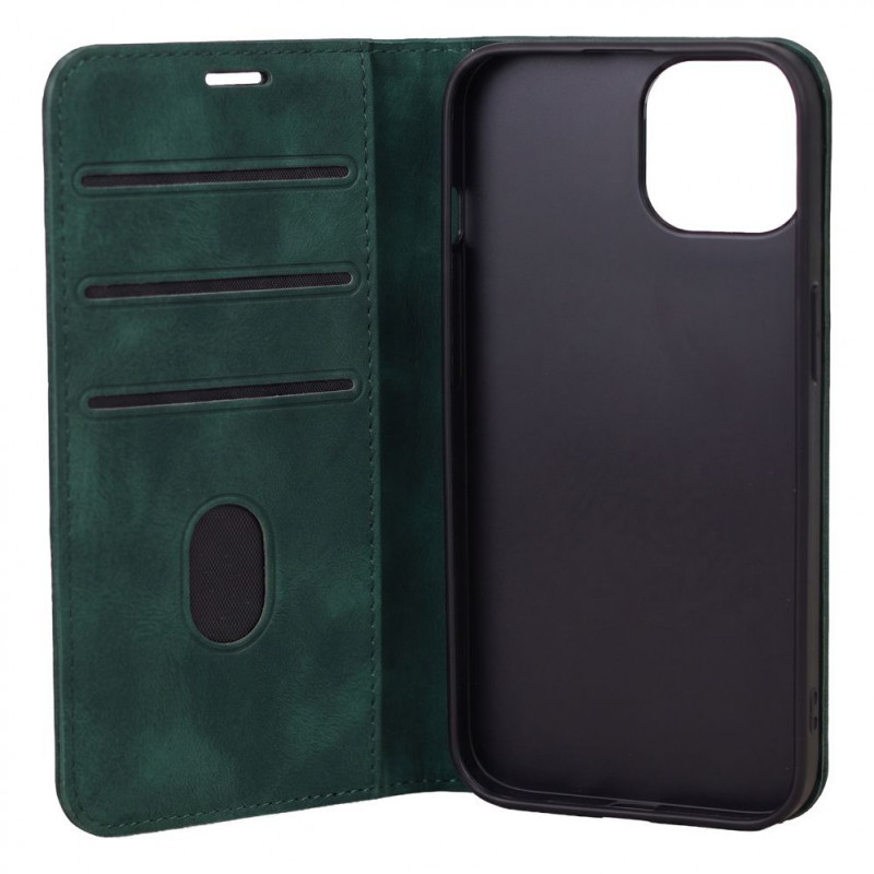 TFO Smart Suede puzdro pre iPhone 17 Pro 6,3 / iPhone 18 Pro 6,3, zelené