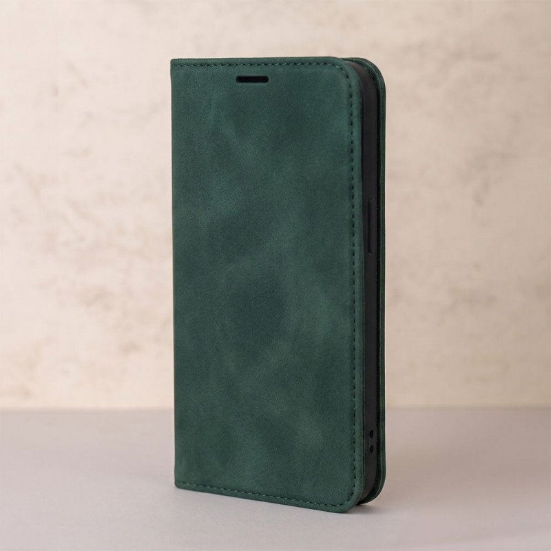 TFO Smart Suede puzdro pre iPhone 17 Pro Max 6,9 / iPhone 18 Pro Max 6,9, zelené