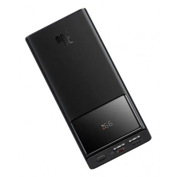 Baseus Star-Lord powerbanka, 20000 mAh, 30 W, s displejom a káblom, čierna