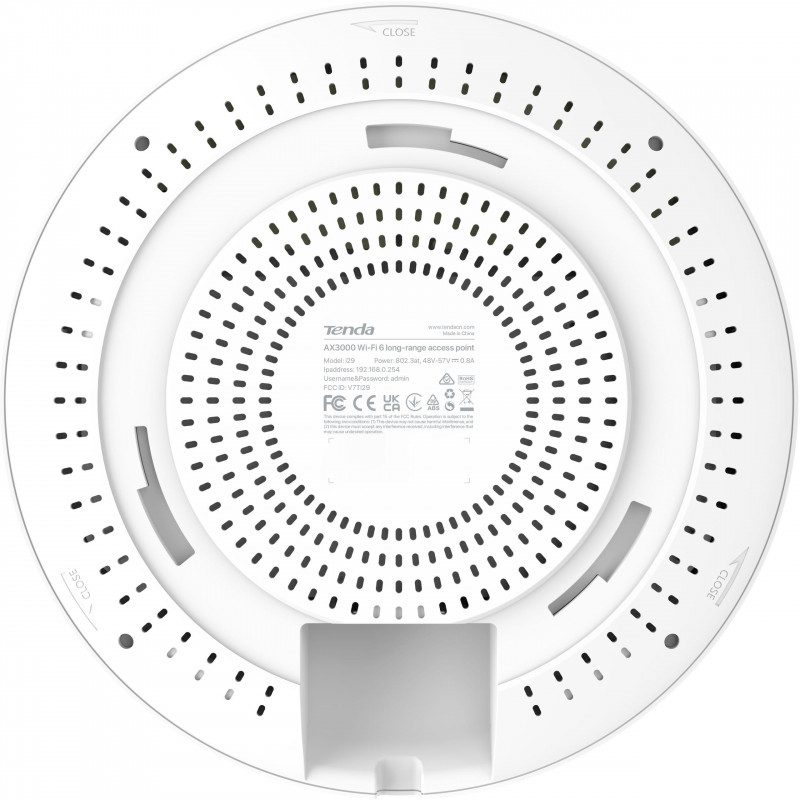 Tenda i29 prístupový bod Wi-Fi 6 AX3000, PoE