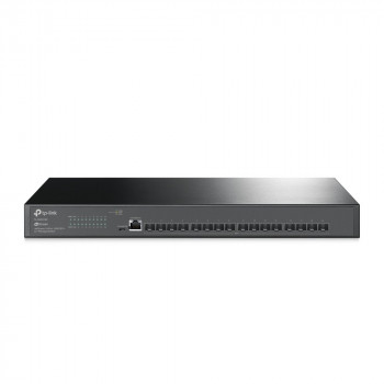 TP-Link JetStream TL-SX3016F spravovateľný sieťový prepínač L2+/L3, čierny