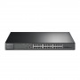 TP-Link JetStream TL-SG3428XMP spravovateľný sieťový prepínač L2+ Gigabit Ethernet s PoE, 1U, čierny