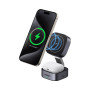 Ugreen X227 bezdrôtová nabíjačka, 1x USB-A, 2x USB-C, 3 A