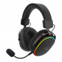 Bezdrôtový herný headset cez uši Redragon FURY WRS H831, čierny