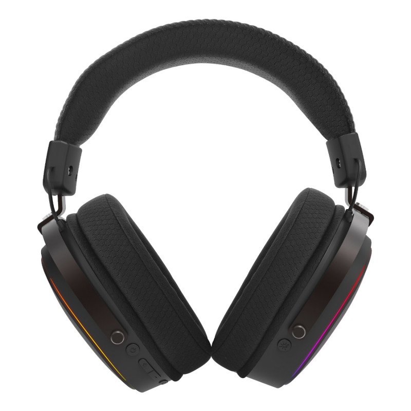 Bezdrôtový herný headset cez uši Redragon FURY WRS H831, čierny