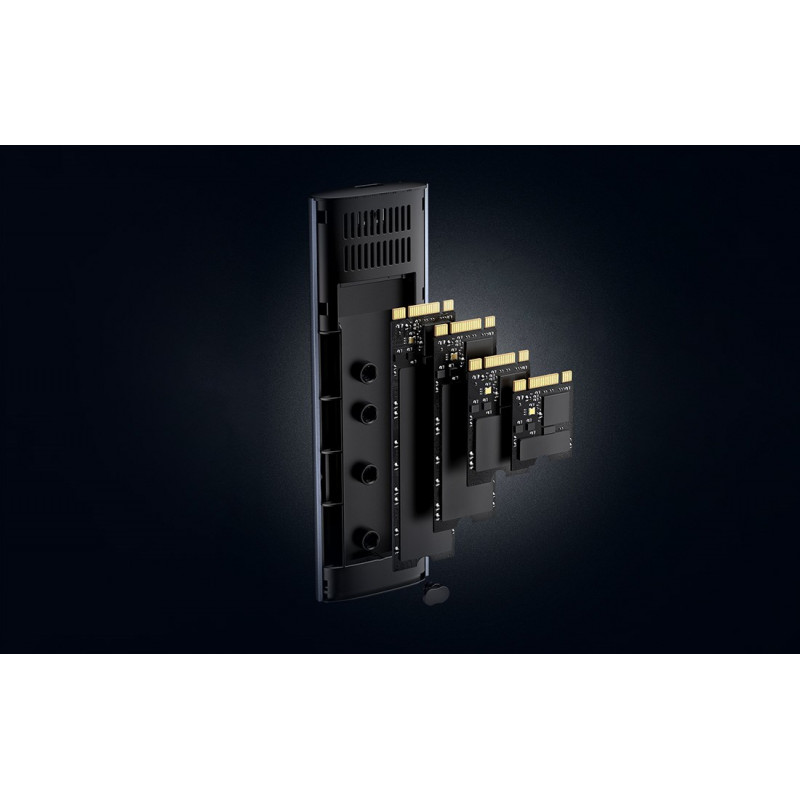 Ugreen CM400 90264 externý box na M.2 SSD, USB 3.2 Gen 2, sivý