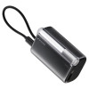 SHARGE Flow 3 powerbanka, 10 000 mAh, 45 W PD, kábel USB-C, čierna
