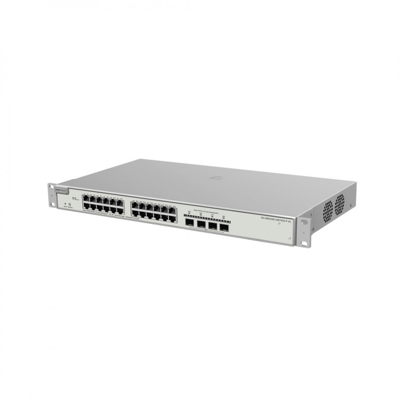 Reyee RG-NBS5200-24GT4XS-P-V2 spravovateľný PoE switch, 24 portov + 4x SFP+