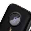 Dudao DDA344 powerbanka 10 000 mAh, PD 22,5 W, s vstavaným káblom, čierna