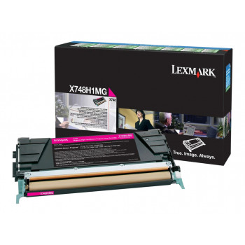 Lexmark X748H1MG tonerová kazeta pre X748de, X748de LDS, X748de Statoil, X748dte, purpurová