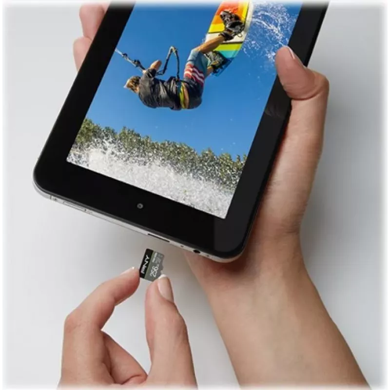 PNY PRO Elite P-SDU256V31100PRO-GE pamäťová karta microSDXC, 256 GB, UHS-I U3, A1, V30, s adaptérom SD