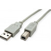 Secomp STANDARD kábel USB 2.0, typ A-B, béžový, 3 m
