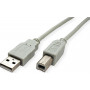 Secomp STANDARD 11.55.3102 USB 2.0 kábel, typ A-B, béžový, 1,8 m