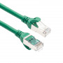 ACT FC2715 ultraflexibilný prepojovací kábel S/FTP CAT6A, 15 m, TPE, s ochranou proti zachytávaniu, zelený