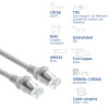 ACT FC1005 ultraflexibilný prepojovací kábel, U/UTP CAT6A, TPE, RJ45 s ochranou západky, 5 m, sivý