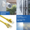ACT FC1807 prepojovací kábel U/UTP CAT6A z TPE, ultraflexibilný, s konektormi RJ45, 7 m, žltý