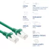 ACT FC2751 prepojovací kábel S/FTP CAT6A, 1,5 m, TPE, veľmi flexibilný, RJ45, zelený