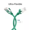 ACT FC2751 prepojovací kábel S/FTP CAT6A, 1,5 m, TPE, veľmi flexibilný, RJ45, zelený