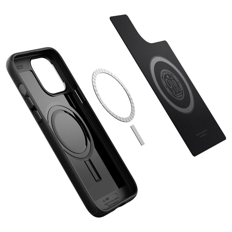 Spigen Mag Armor SPN1735BLK puzdro na Apple iPhone 13 Pro, MagSafe, matné čierne