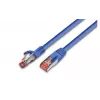 Wirewin Cat6 S/FTP RJ45 patch kábel, LSZH, doživotná záruka, modrý (PKW-PIMF-KAT6 15.0 BL)