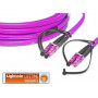 Lightwin LDP-50 LC-LC 20.0 OM4 FD optický kábel, 20 m, fialový