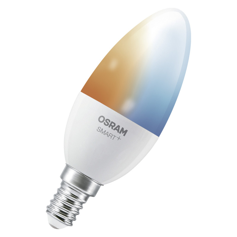Osram SMART+ MATTER Tunable White Classic B40 inteligentná žiarovka, E14, 4,9 W, Wi-Fi