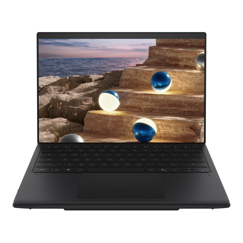 Asus Zenbook Duo UX8407AA-SN094X 14-palcový notebook, dotykový displej OLED, Intel Core Ultra 9 378H, 32 GB LPDDR5X, SSD 2000 GB, Windows 11 Home, Moher Gray